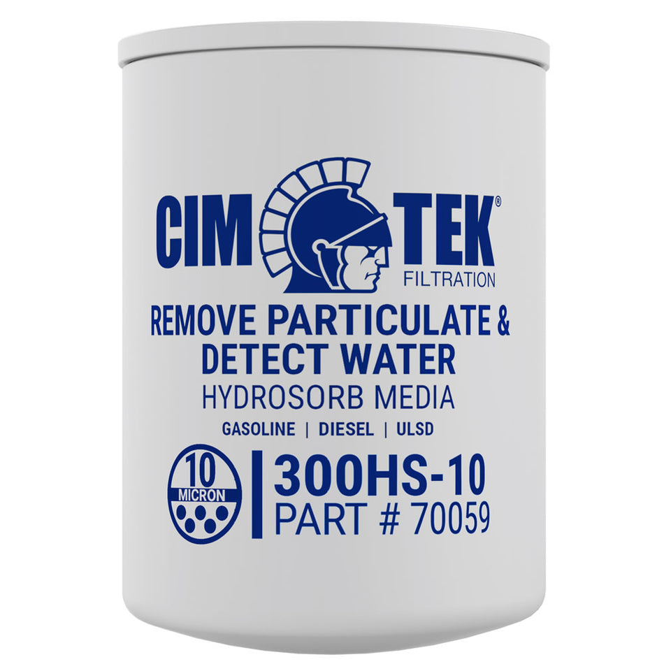 Filtre 300HS-10 3.75in x 5.38in 10 MICRONS Hydrosorb