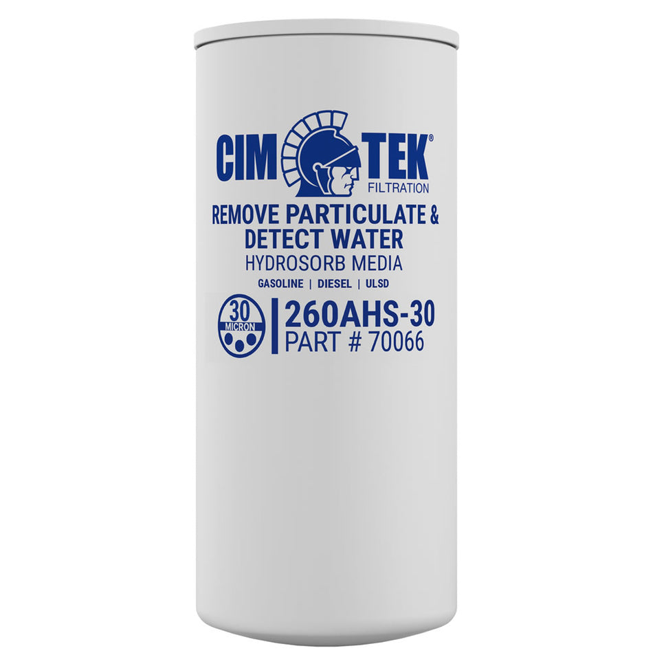 Filtre 260AHS-30 3,75 pouces x 8,75 pouces 30 MICRONS Hydrosorb