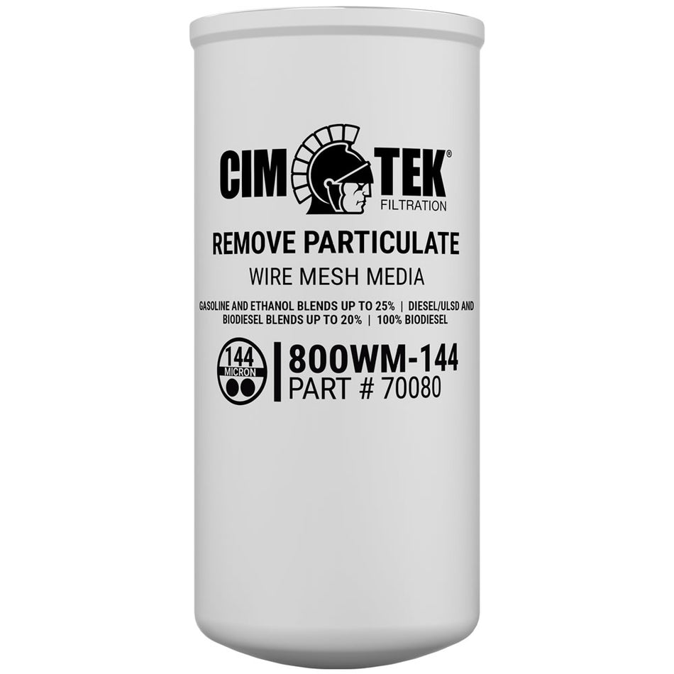 Filtre 800WM-144 5.06in x 10.94in 144 MICRONS Wire Mesh
