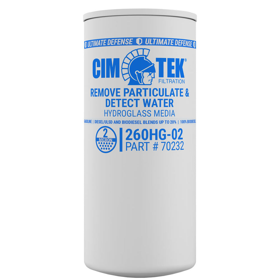 Filtre 260HG-02 3.75in x 8.75in 2 MICRONS hydroglass