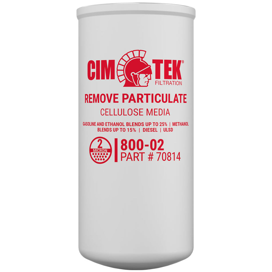 Filtre 800-02 5.06in x 10.94in 2 MICRONS cellulose