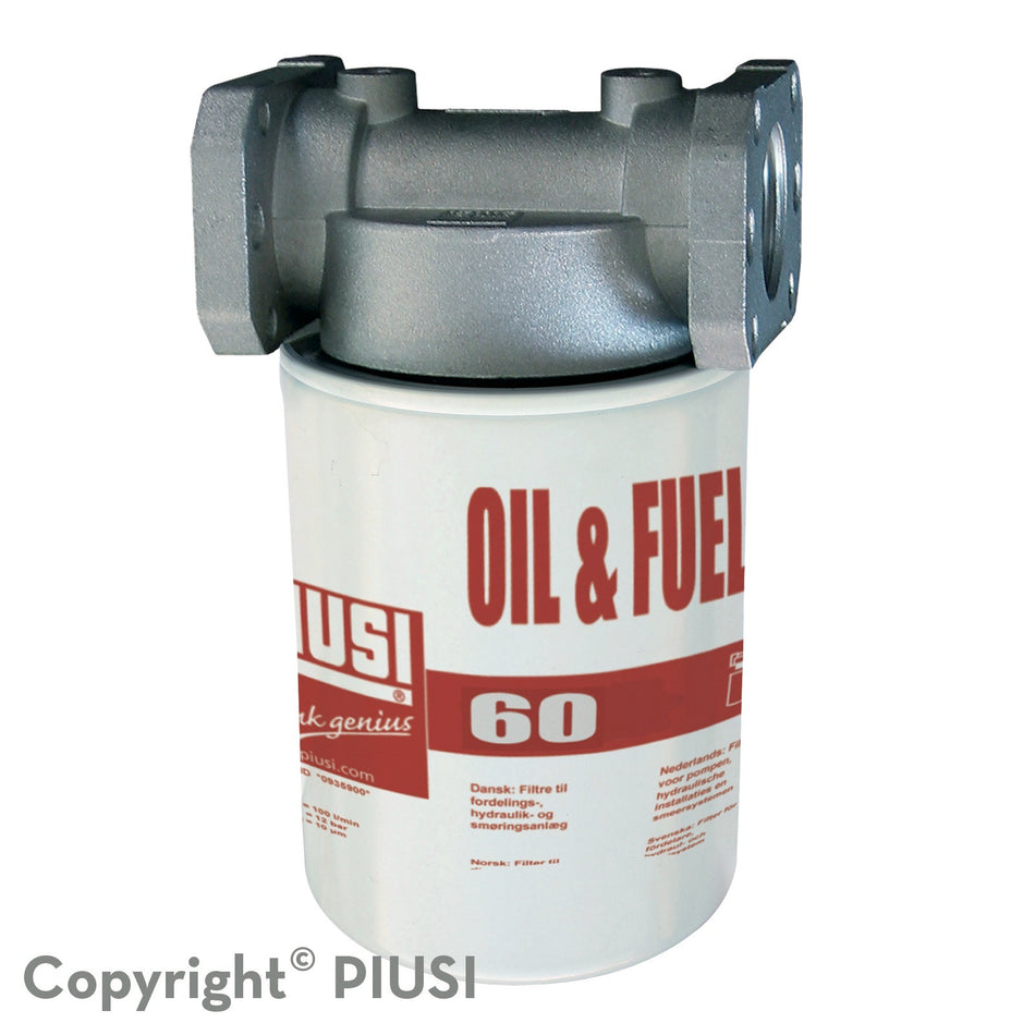 Tête de filtre 1" G 1" G ¾" G PIUSI